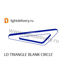 LD TRIANGLE BLANK CIRCLE 